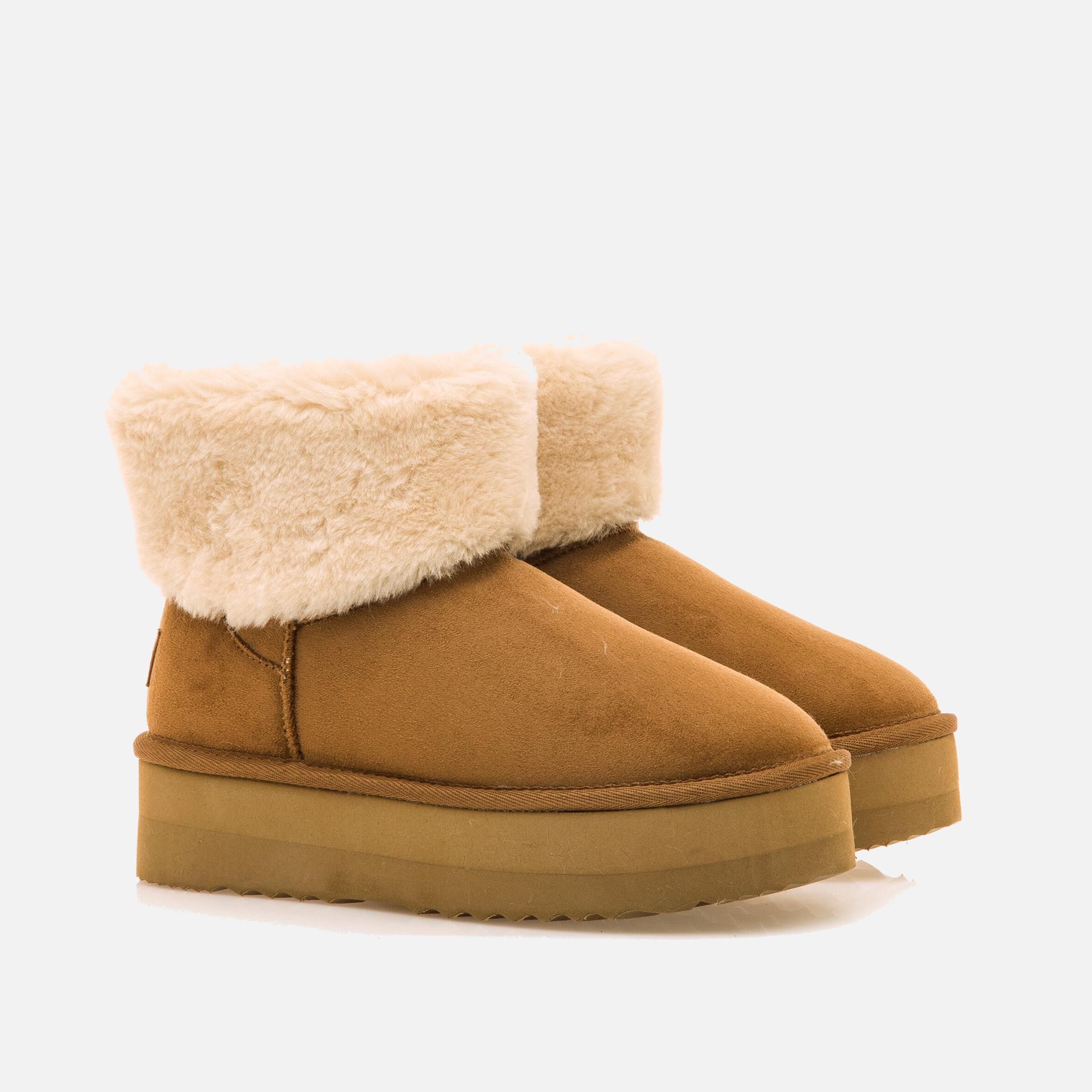 Buy NIVIA brown 58317 FLAT ANKLE BOOTS Mtng for WOMAN